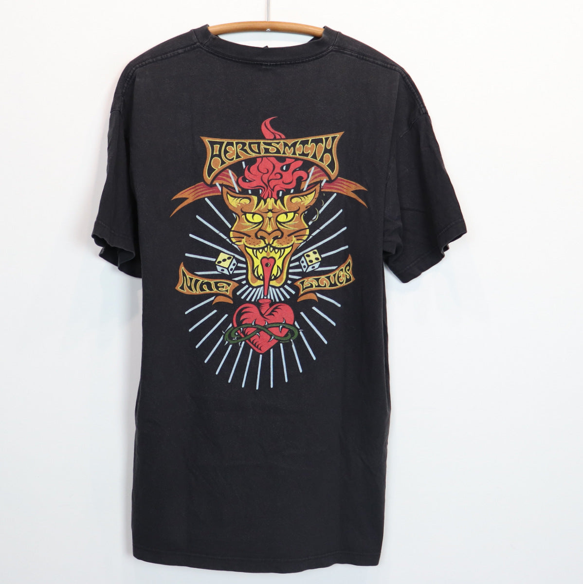 1997 Aerosmith Nine Lives Shirt