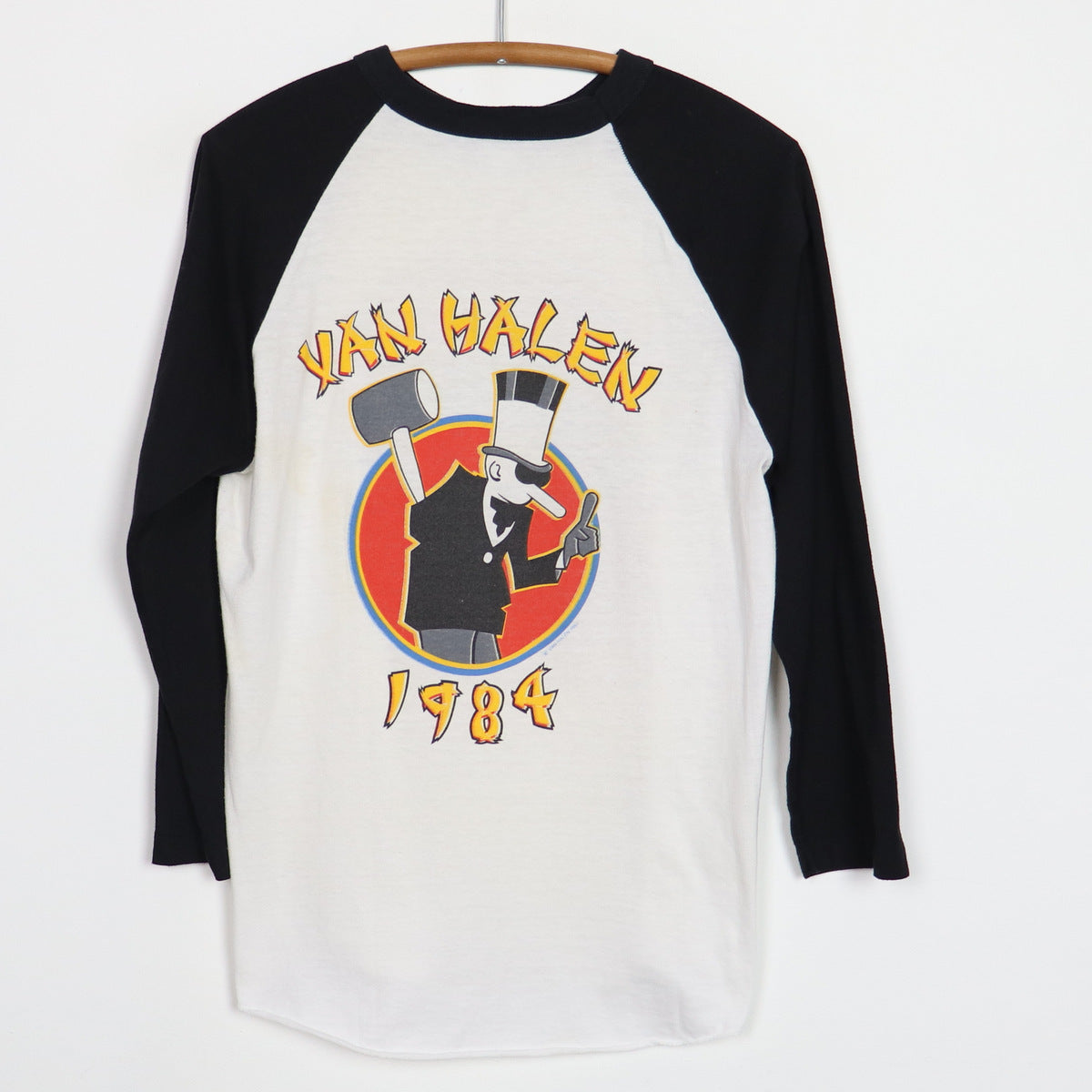 1984 Van Halen Tour Of The World Jersey Shirt