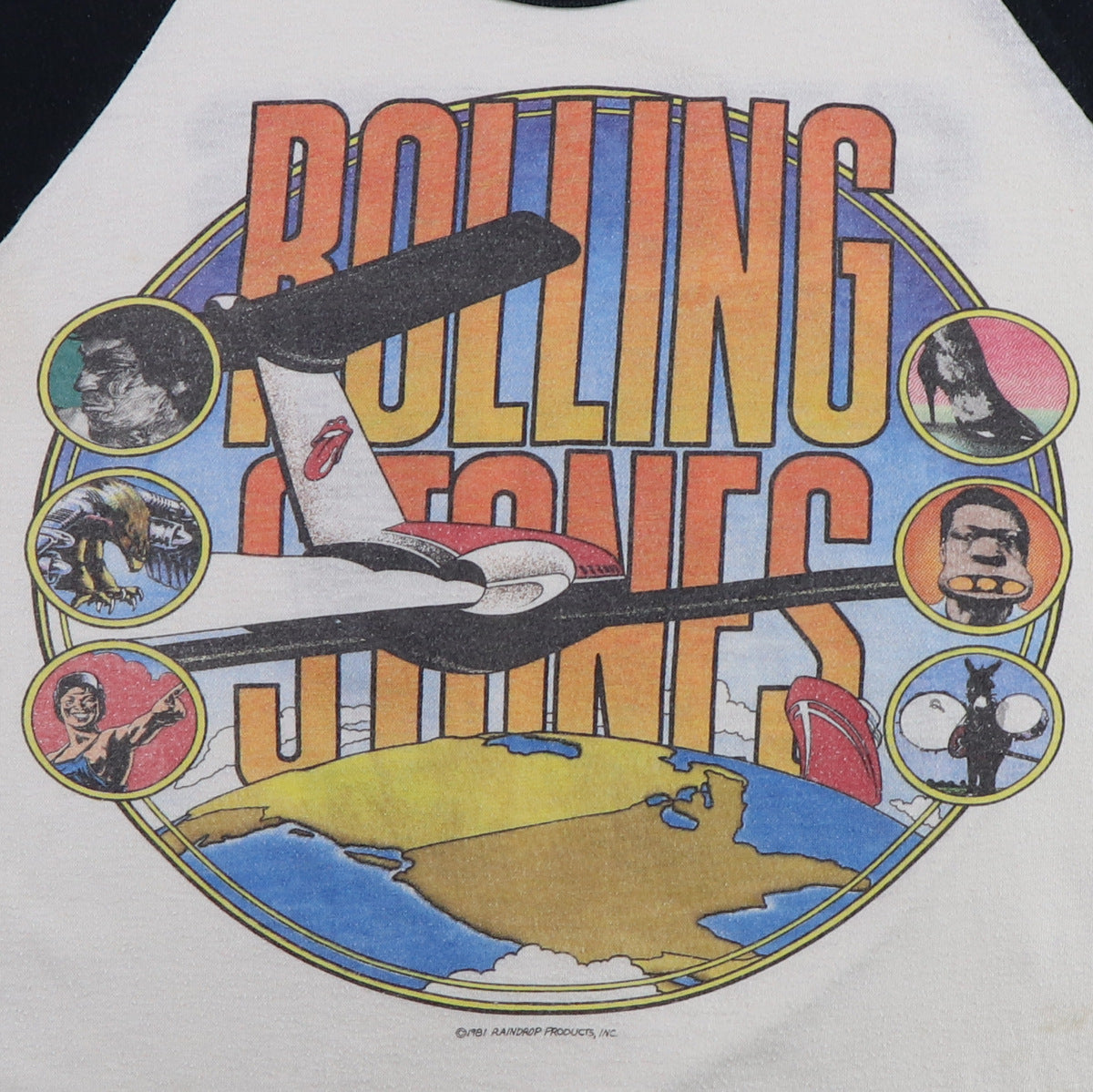 1981 Rolling Stones Jersey Shirt