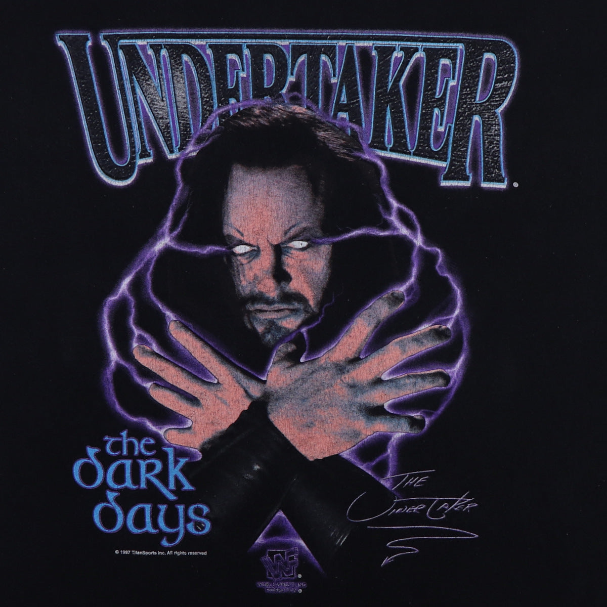 1997 Undertaker The Dark Days WWF Shirt