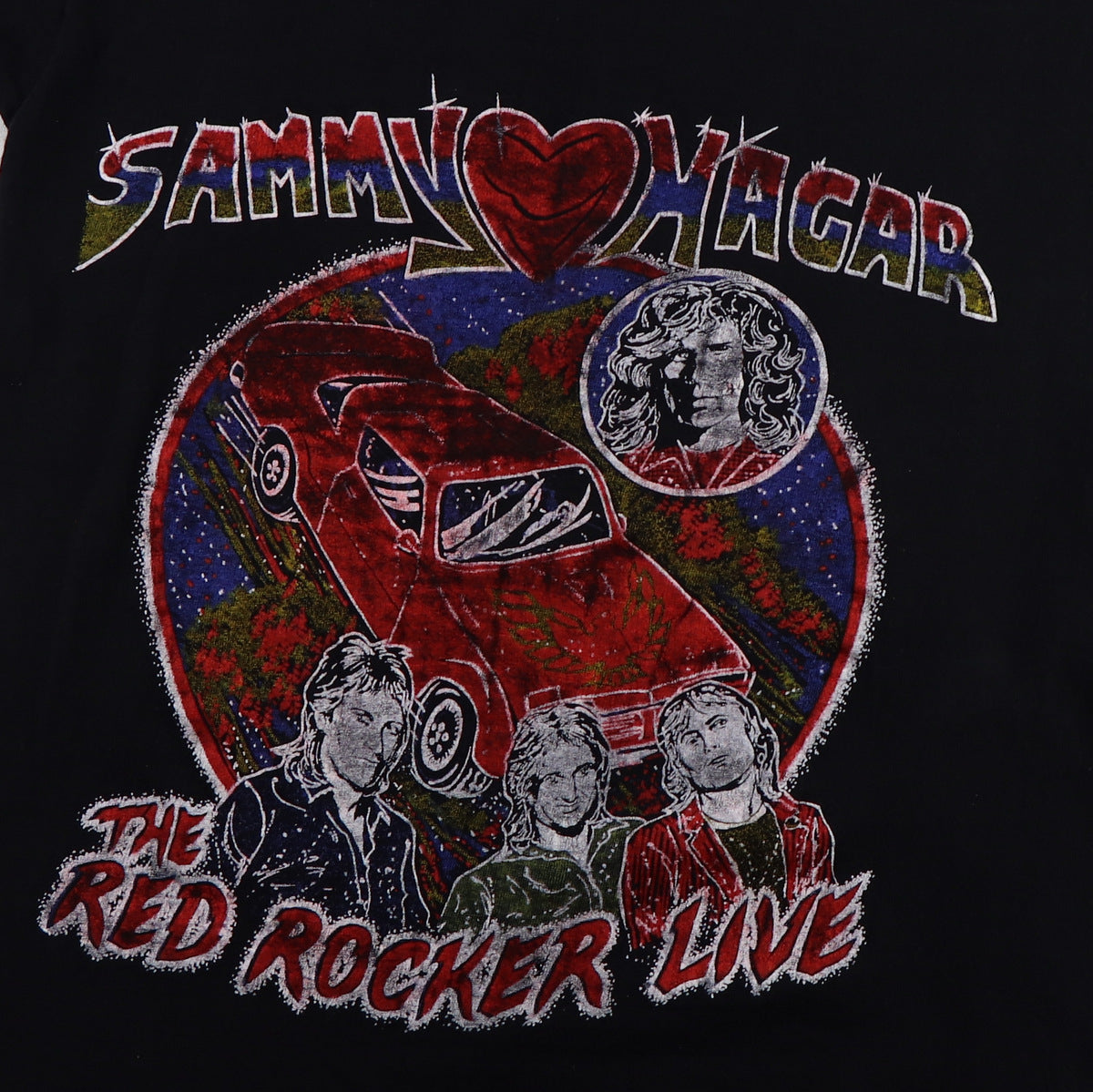 1980s Sammy Hagar Live Concert Shirt