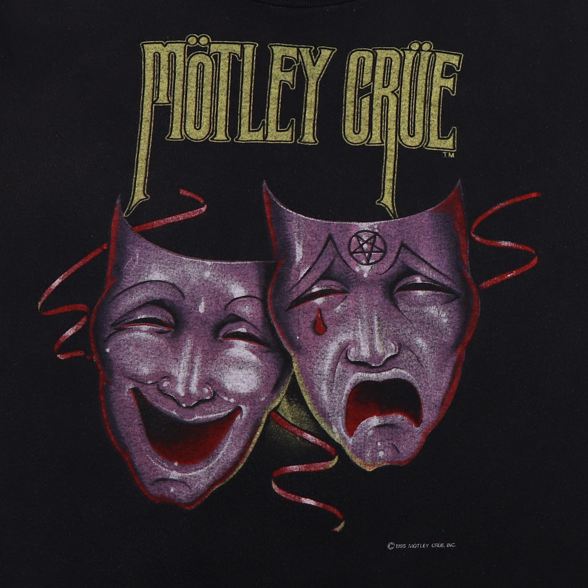 1985 Motley Crue Theatre Of Pain Shirt