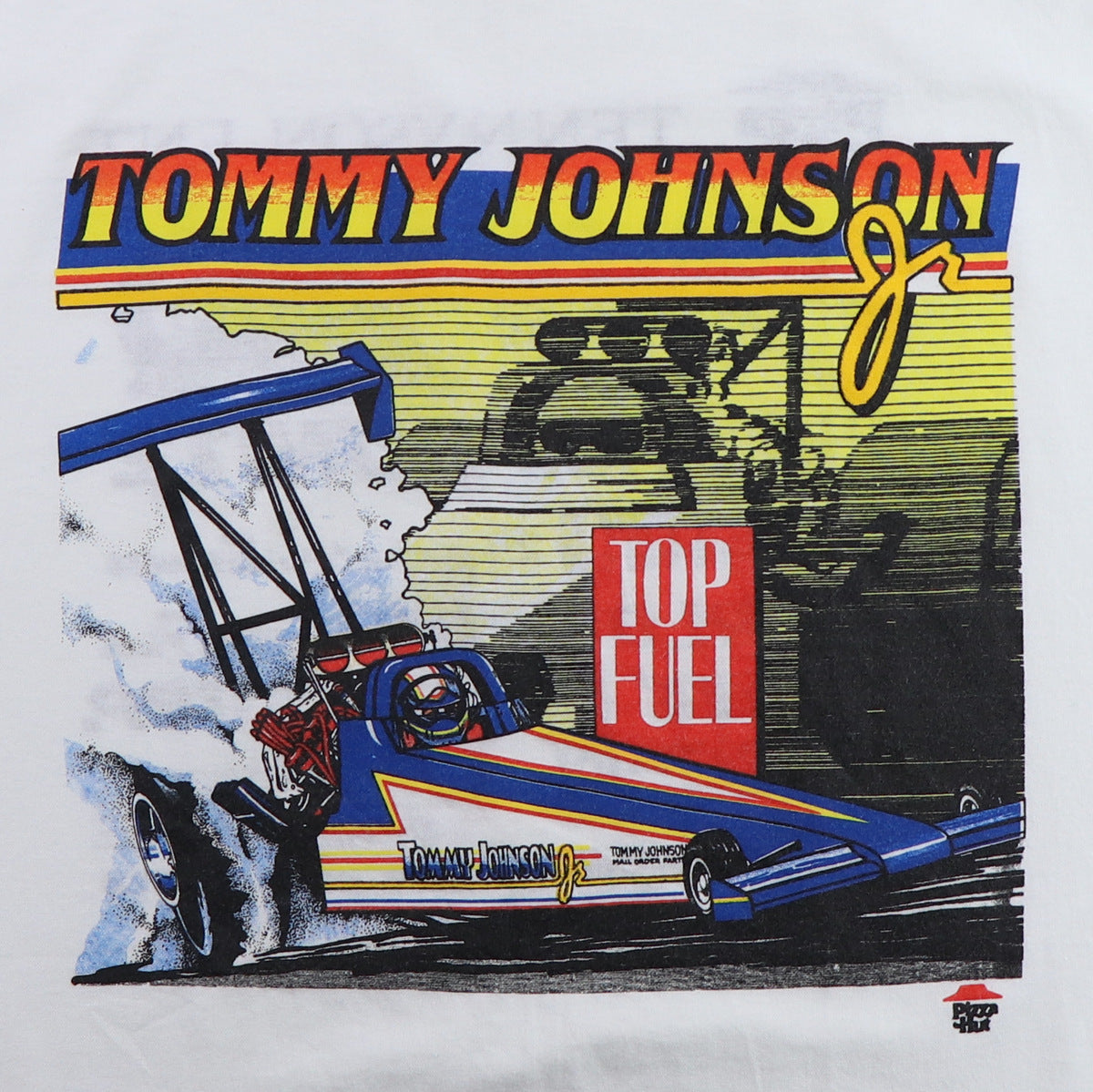 1990s Tommy Johnson Jr Drag Racing Pizza Hut Shirt