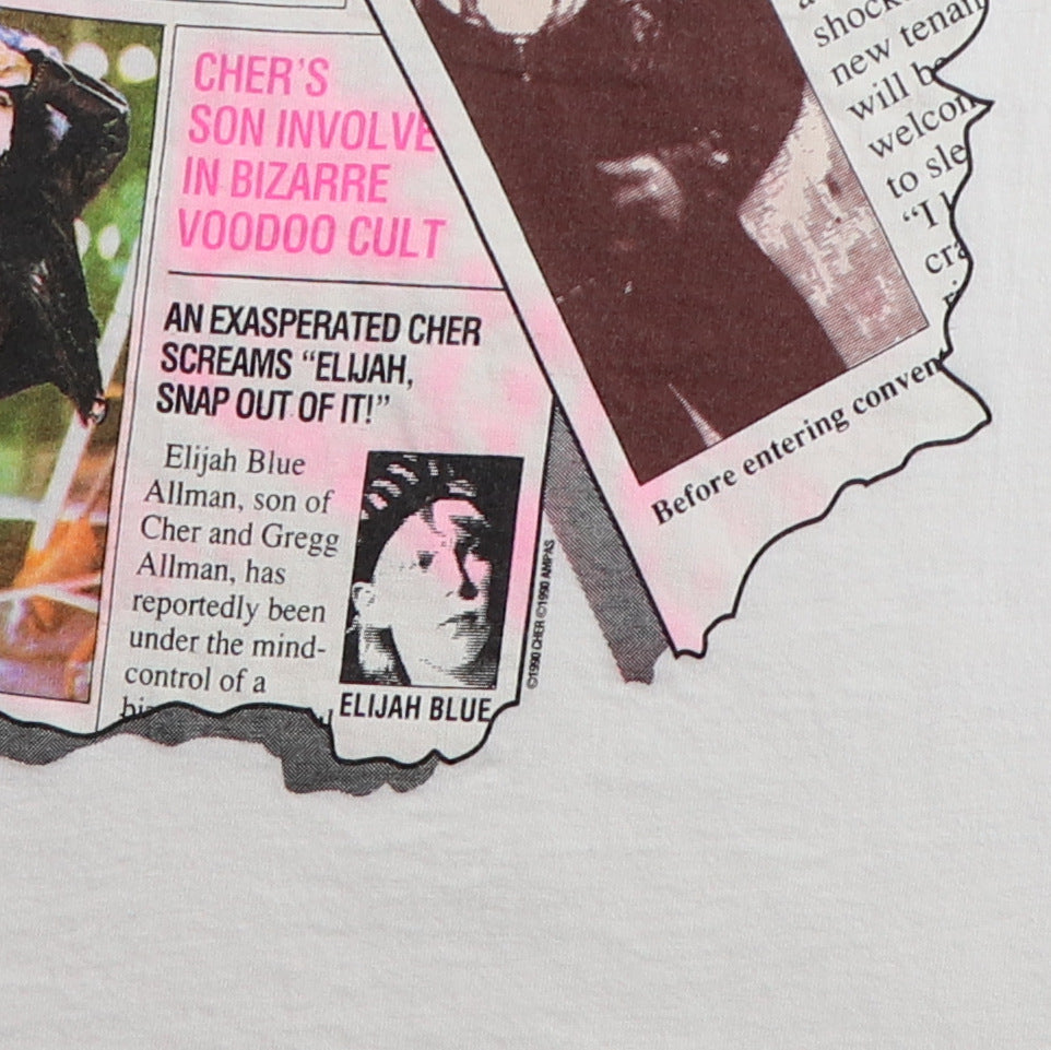 1990 Cher Irrational Enquirer Shirt