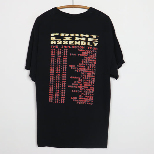1999 Front Line Assembly Implosion Tour Shirt