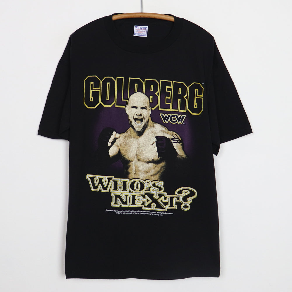 1998 Goldberg Who's Next WCW Shirt