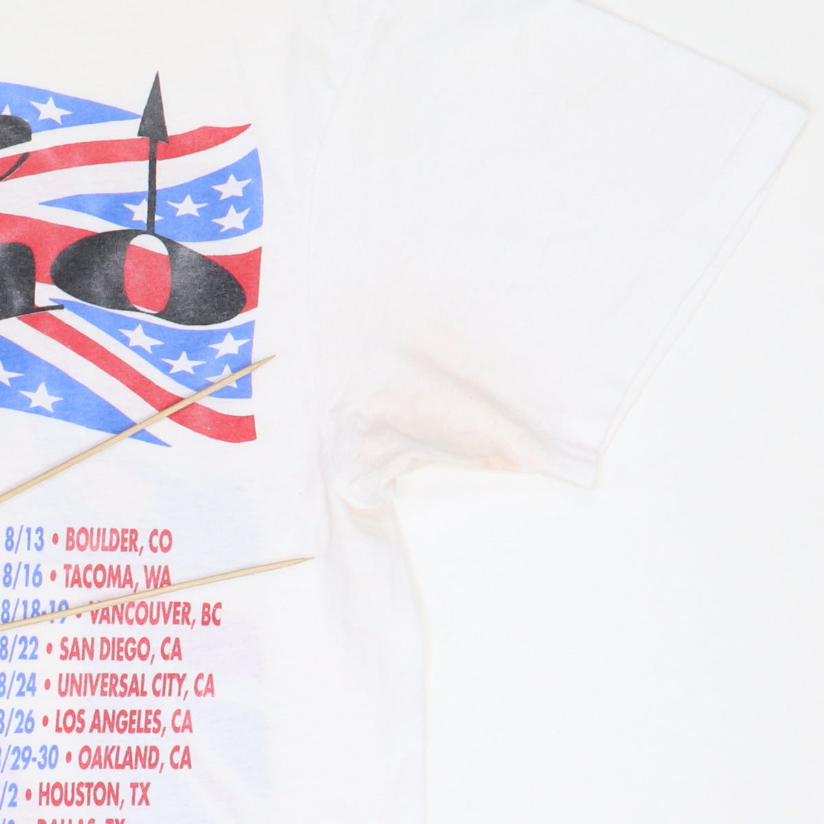 1989 The Who Kids Are Alright Tour Shirt