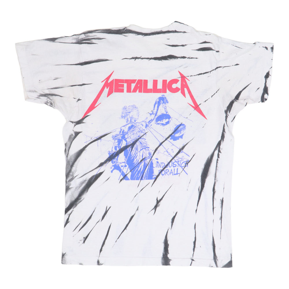 1989 Metallica And Justice For All Tour Shirt