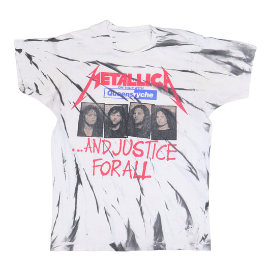 1989 Metallica And Justice For All Tour Shirt