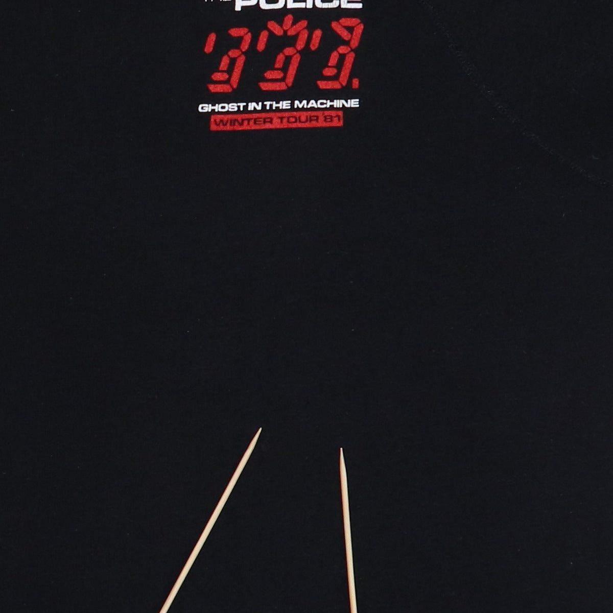 1981 The Police Ghost In The Machine Tour Sweatshirt