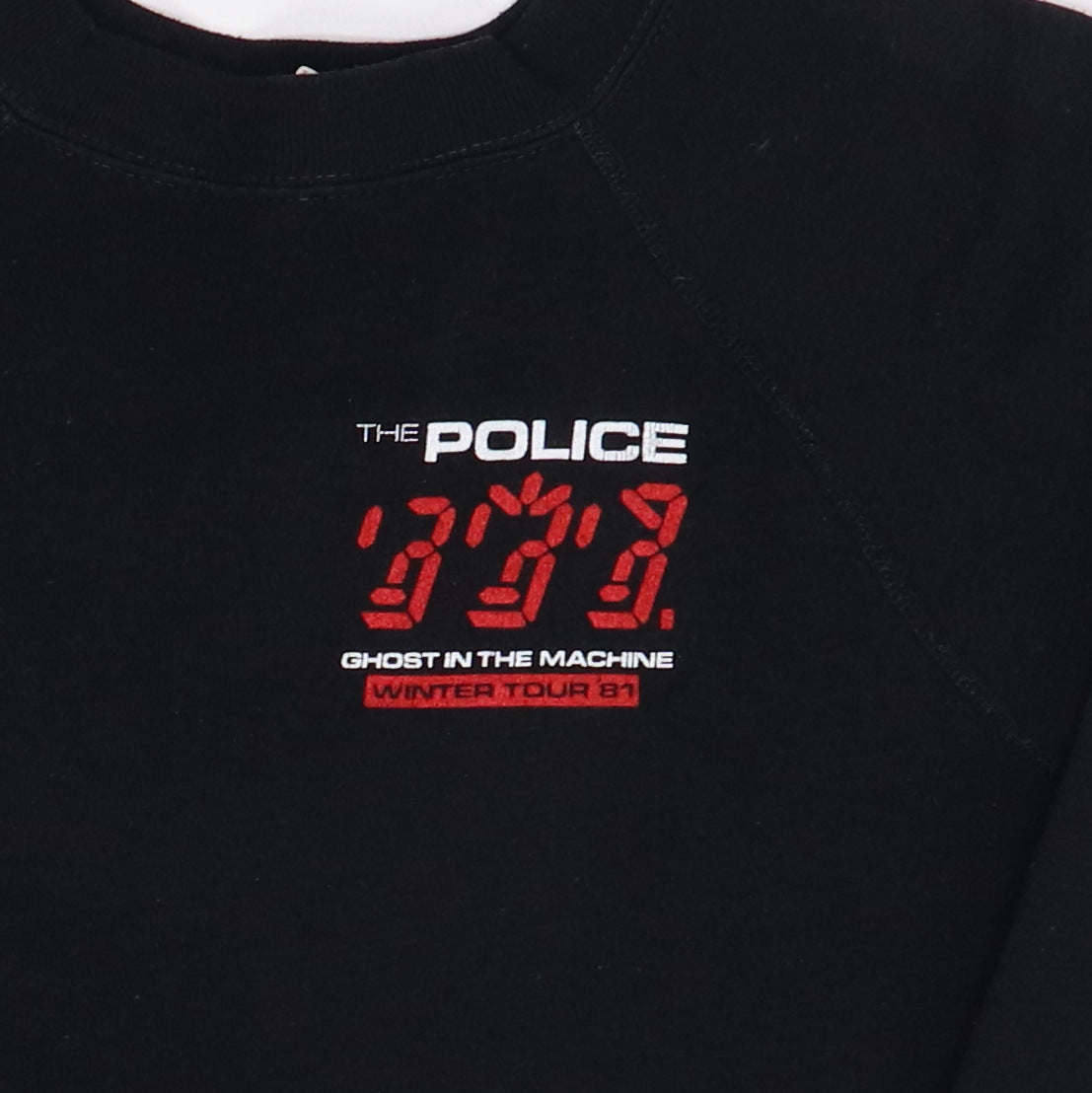 1981 The Police Ghost In The Machine Tour Sweatshirt