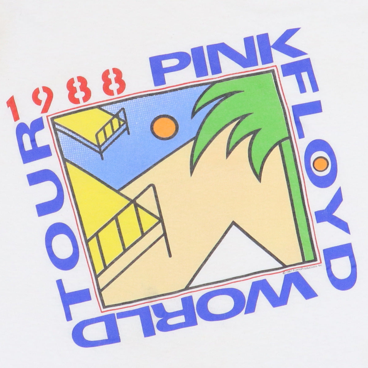 1988 Pink Floyd Momentary Lapse Tour Tank Top Shirt