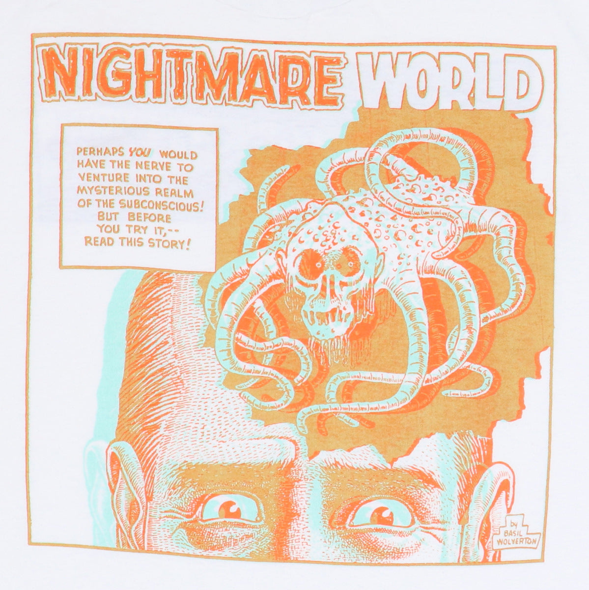 1990s Basil Wolverton Nightmare World Shirt