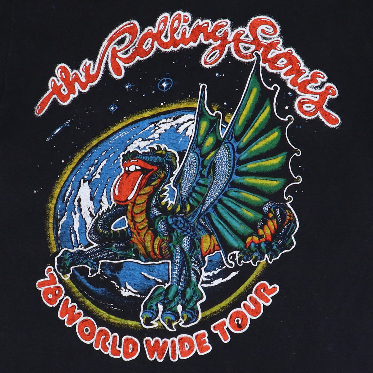 1978 Rolling Stones World Tour Shirt