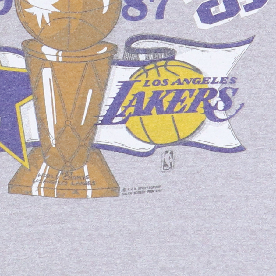 1987 Los Angeles Lakers NBA World Champs Shirt