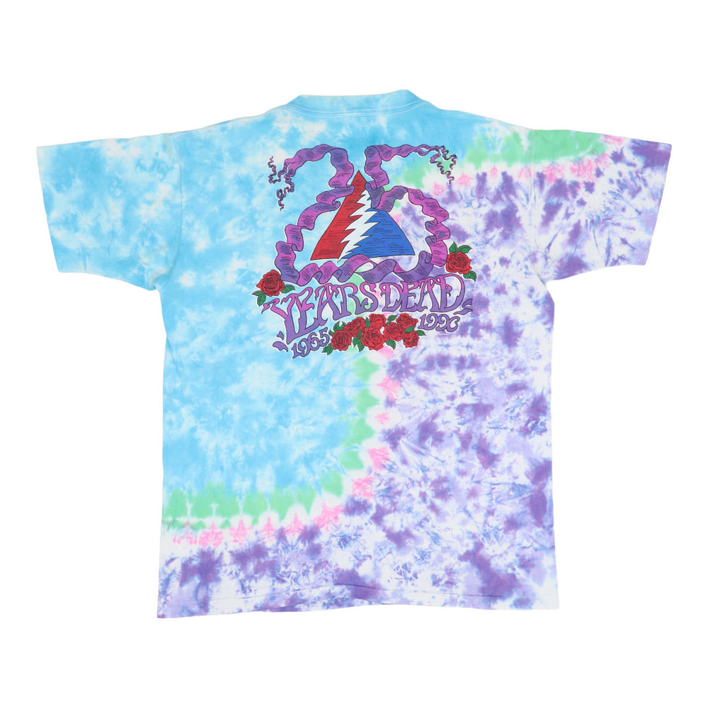1990 Grateful Dead 25th Anniversary Tie Dye Shirt