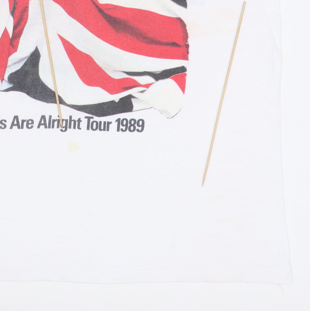 1989 The Who Kids Are Alright Tour Shirt