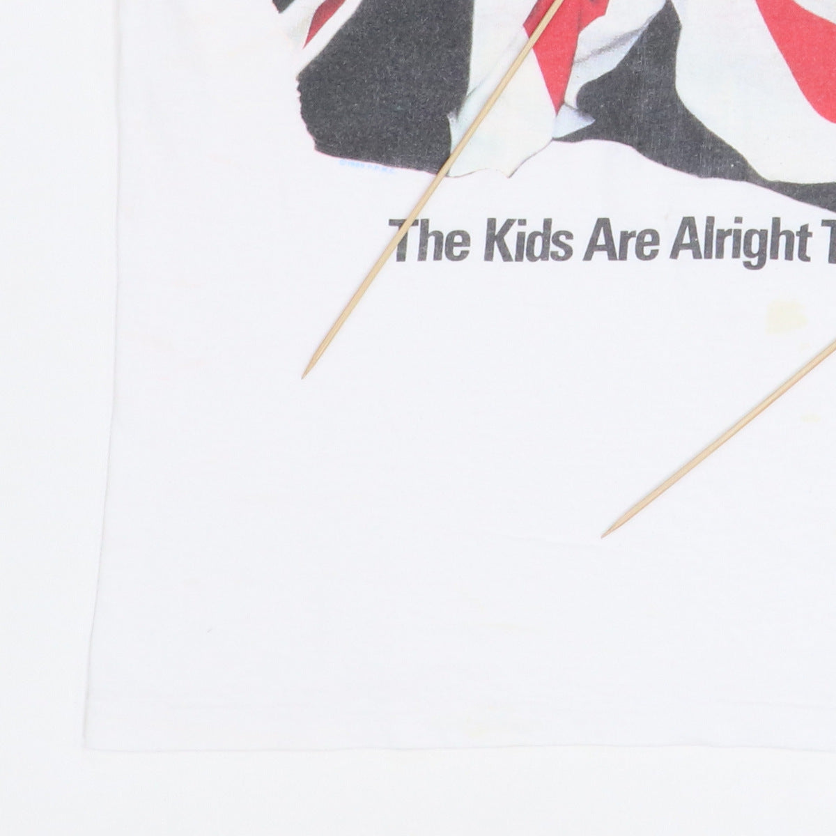 1989 The Who Kids Are Alright Tour Shirt