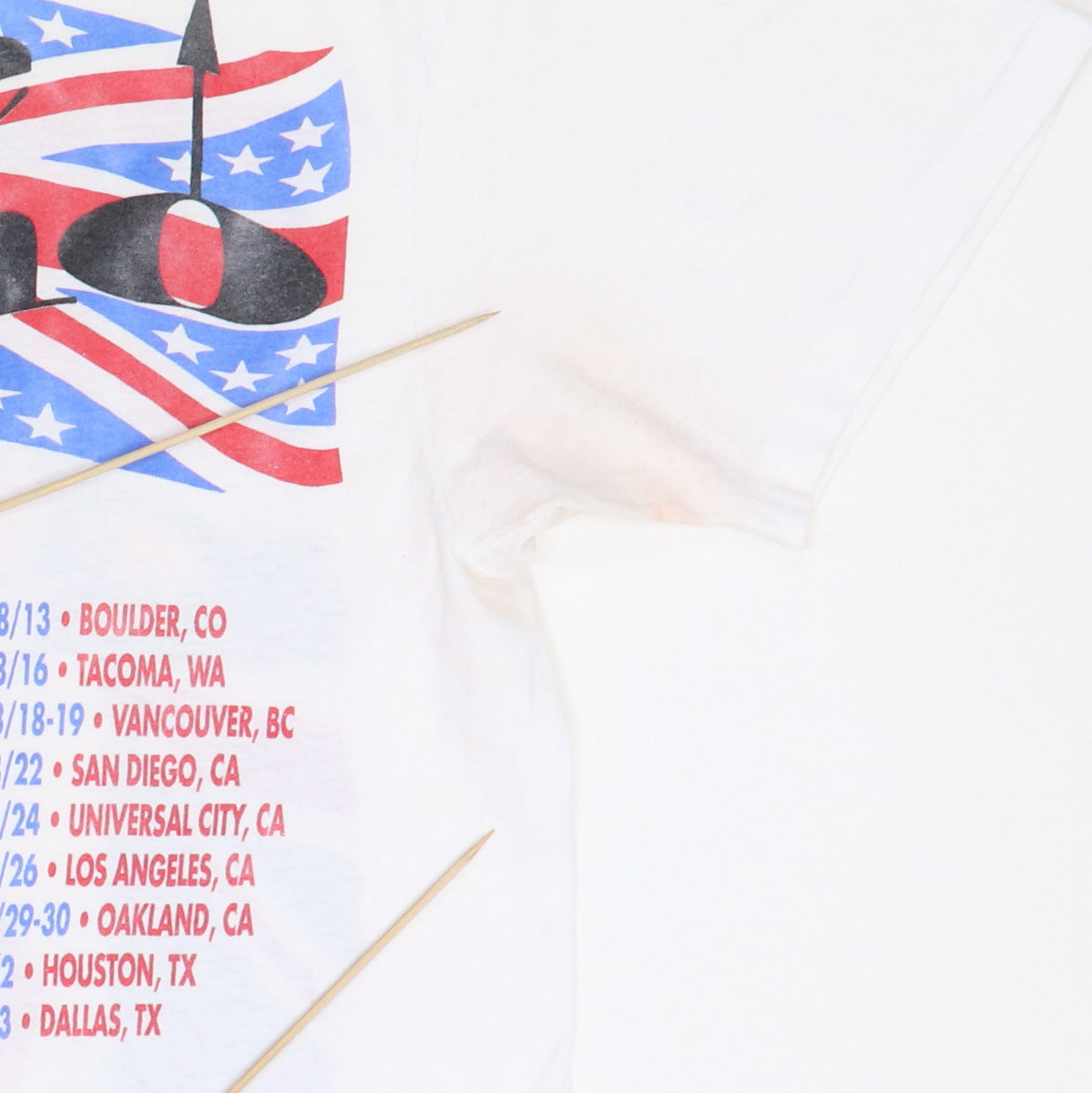 1989 The Who Kids Are Alright Tour Shirt