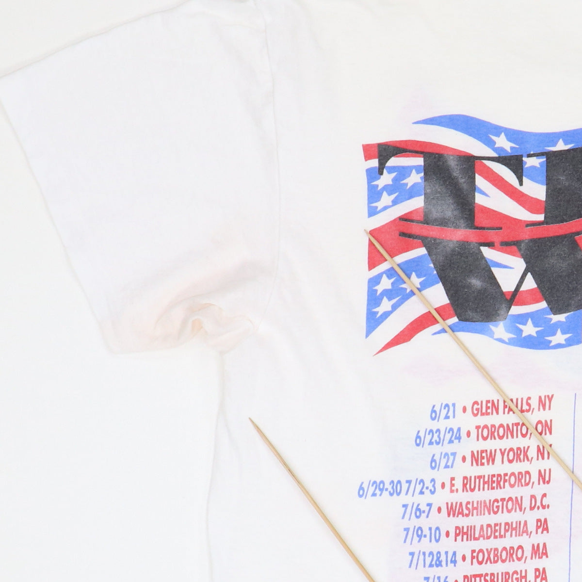 1989 The Who Kids Are Alright Tour Shirt