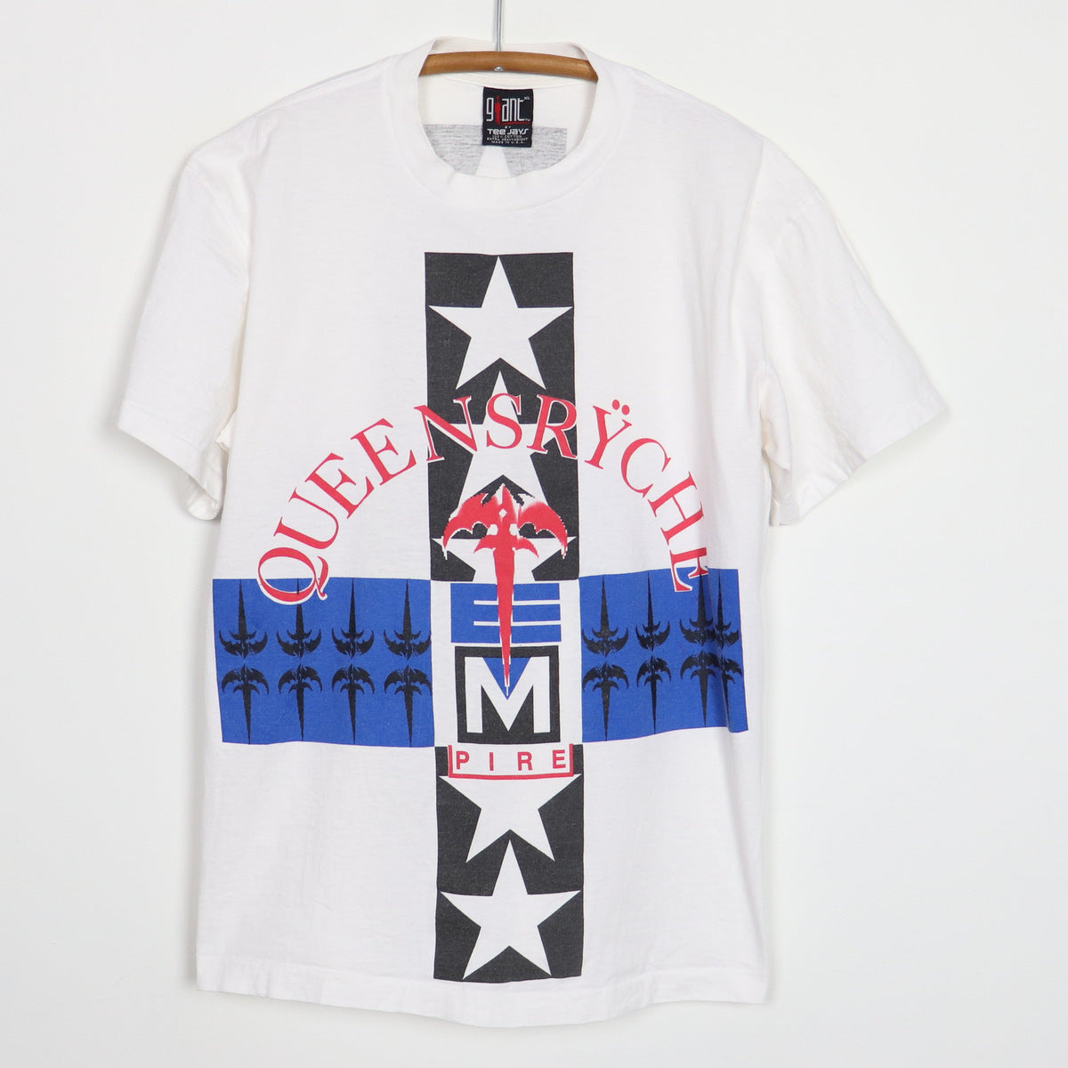 1990 Queensryche Empire Shirt | Authentic Vintage Tee – WyCo Vintage