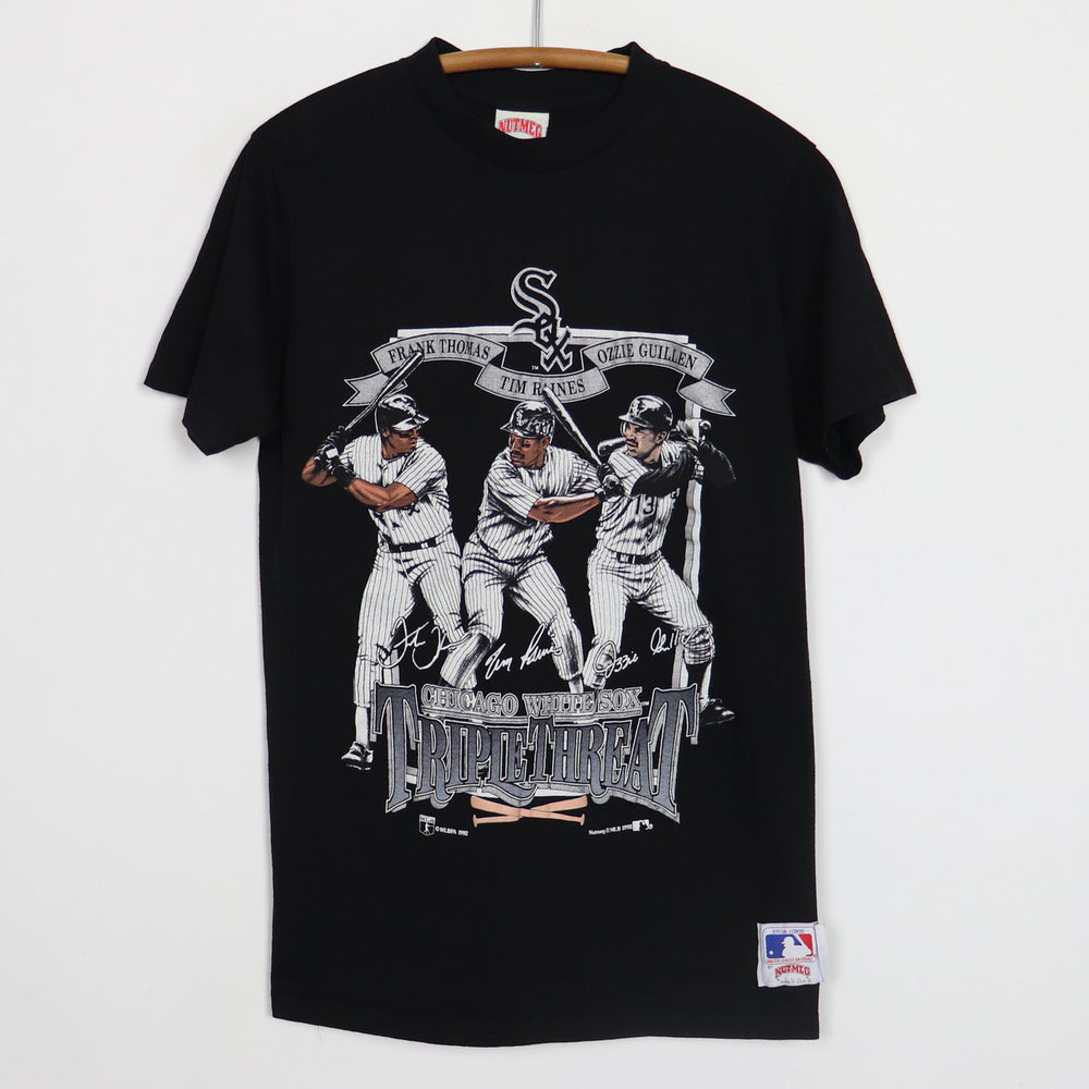 1992 Chicago White Sox Triple Threat MLB Baseball Shirt