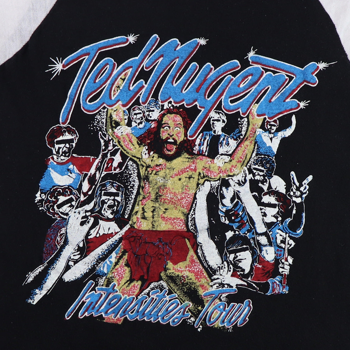 1980s Ted Nugent Kick Ass Rock Tour Jersey Shirt