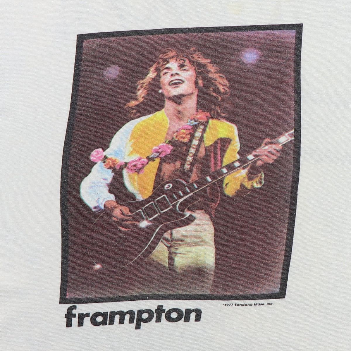 1979 Peter Frampton Back On The Road Summer Tour Shirt