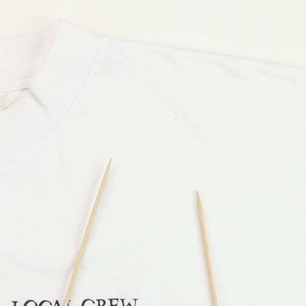 1990 Robert Plant Manic Nirvana Local Crew Concert Shirt