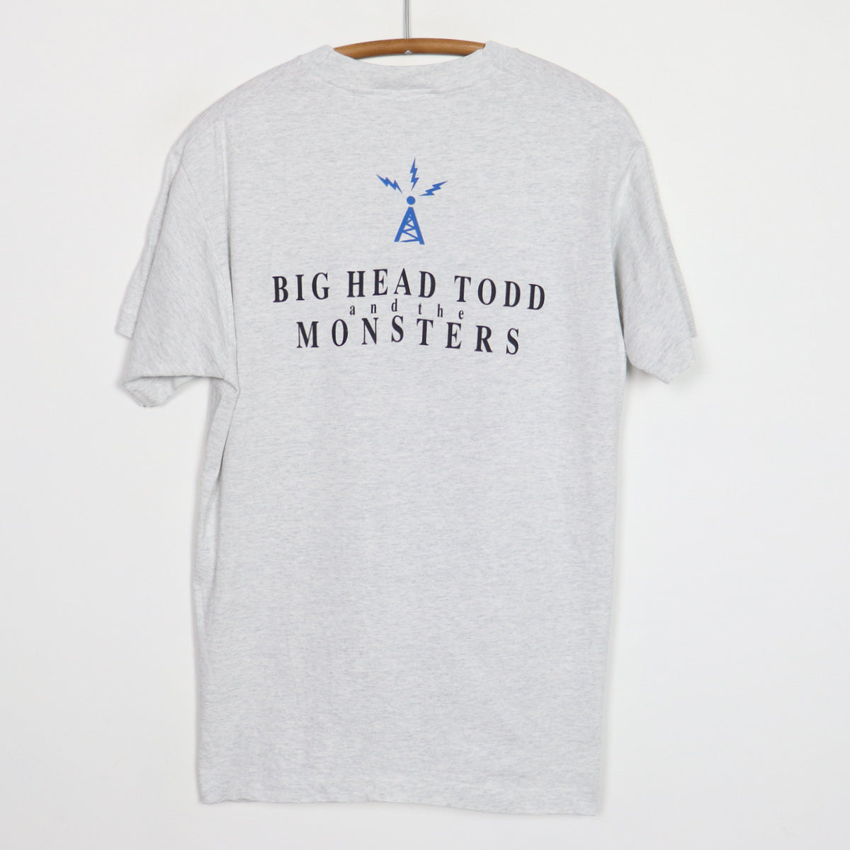 1990 Big Head Todd And The Monsters Midnight Radio Shirt