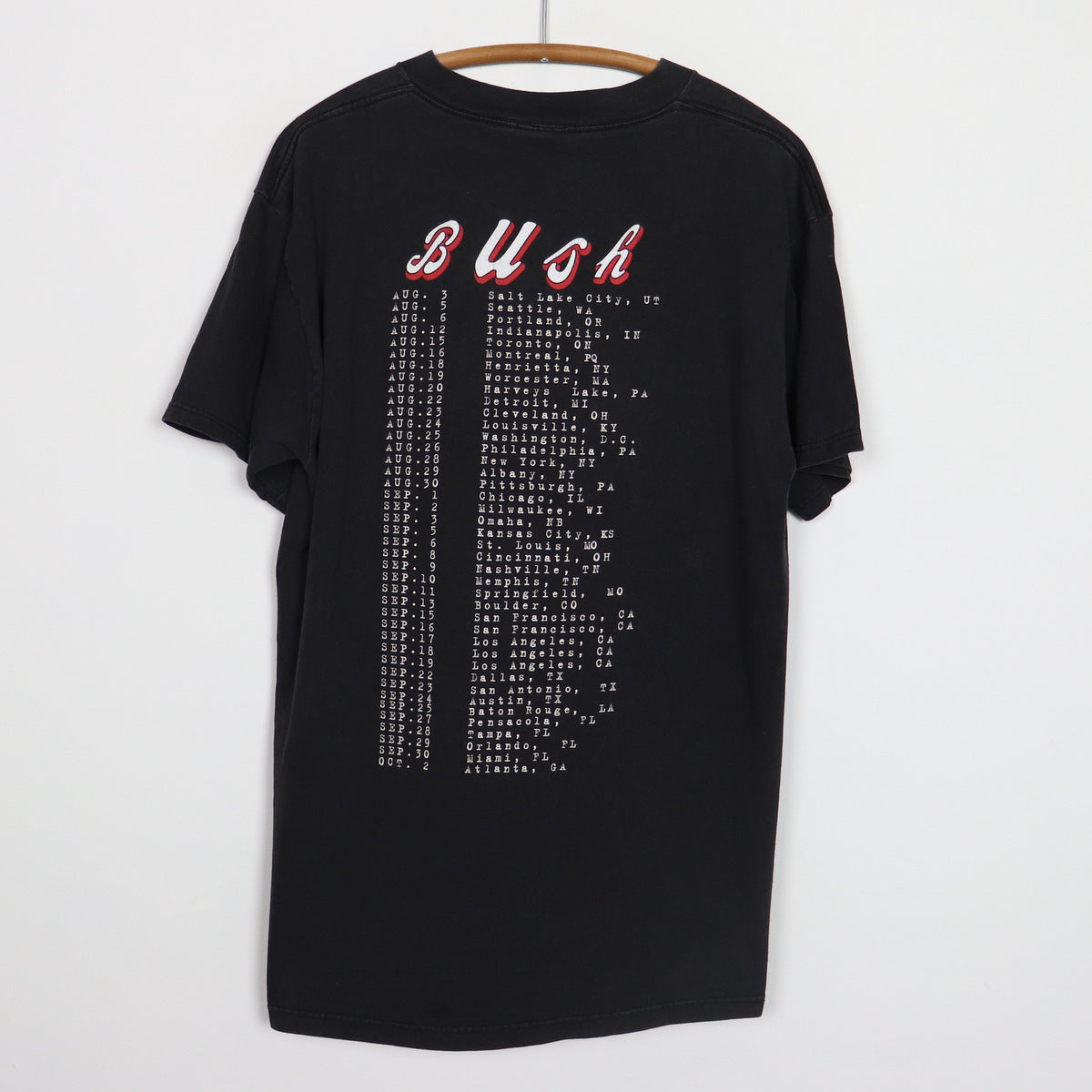 1994 Bush Sixteen Stone Shirt