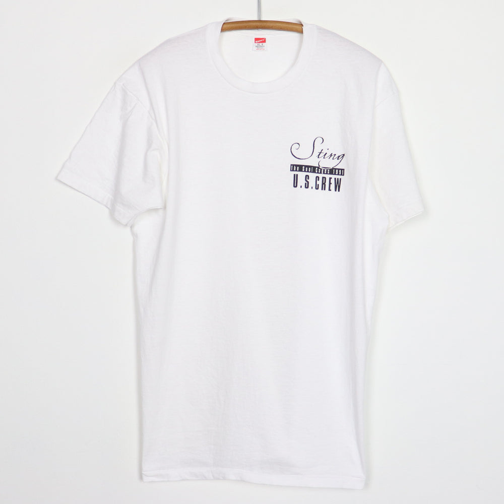 1991 Sting The Soul Cages Local Crew Tour Shirt