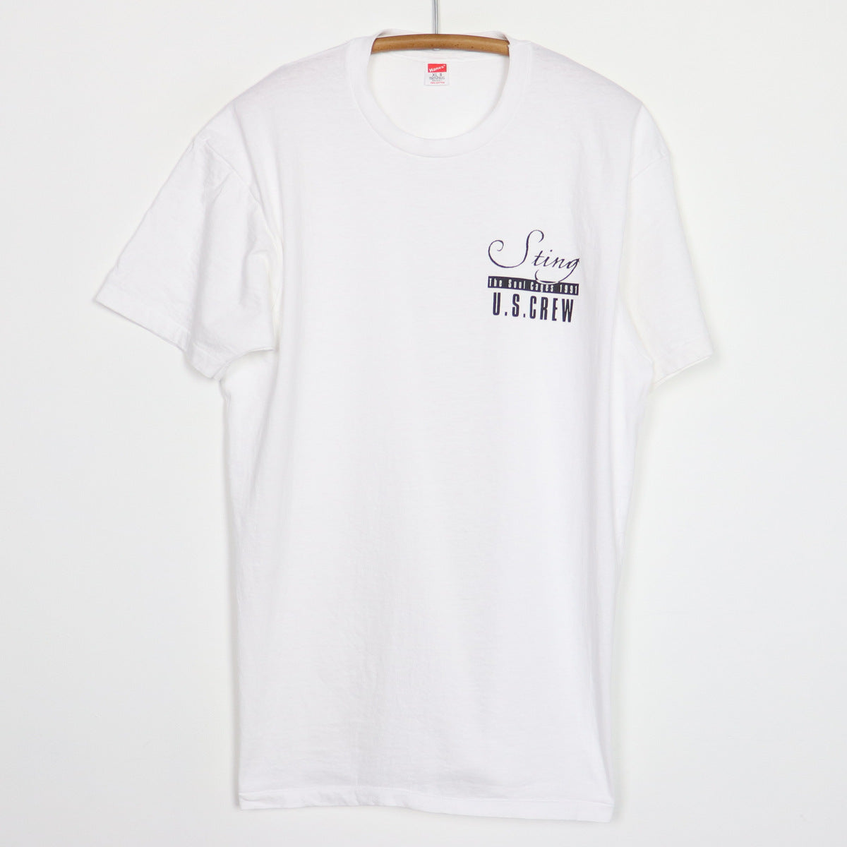 1991 Sting The Soul Cages Local Crew Tour Shirt