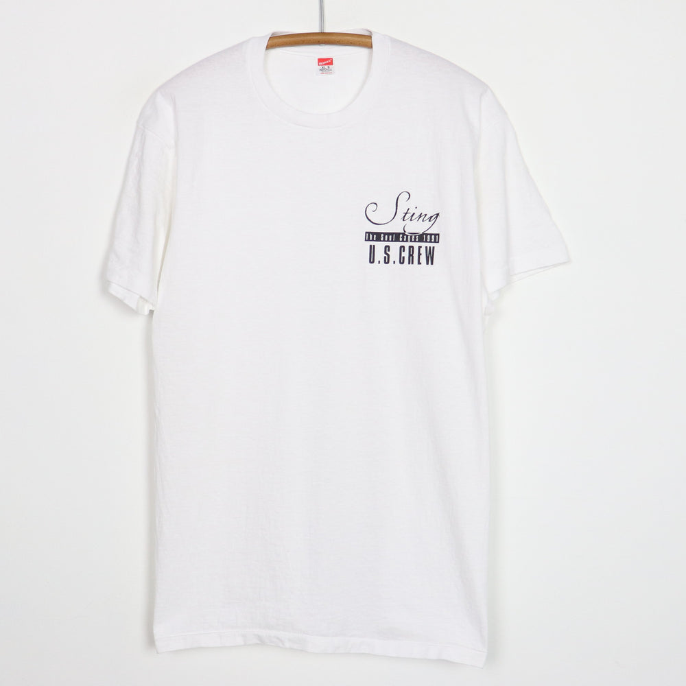 1991 Sting The Soul Cages Local Crew Tour Shirt