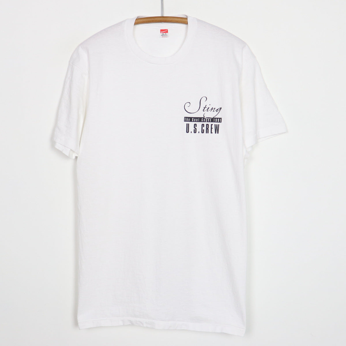 1991 Sting The Soul Cages Local Crew Tour Shirt