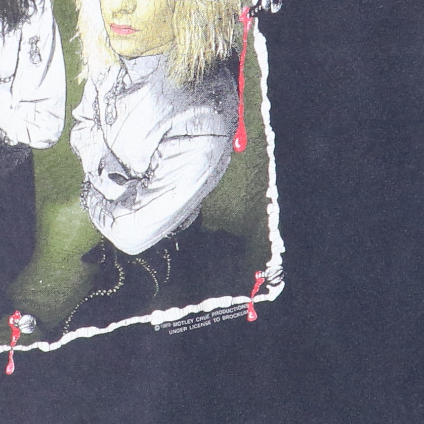 1989 Motley Crue Dr Feelgood Tour Shirt