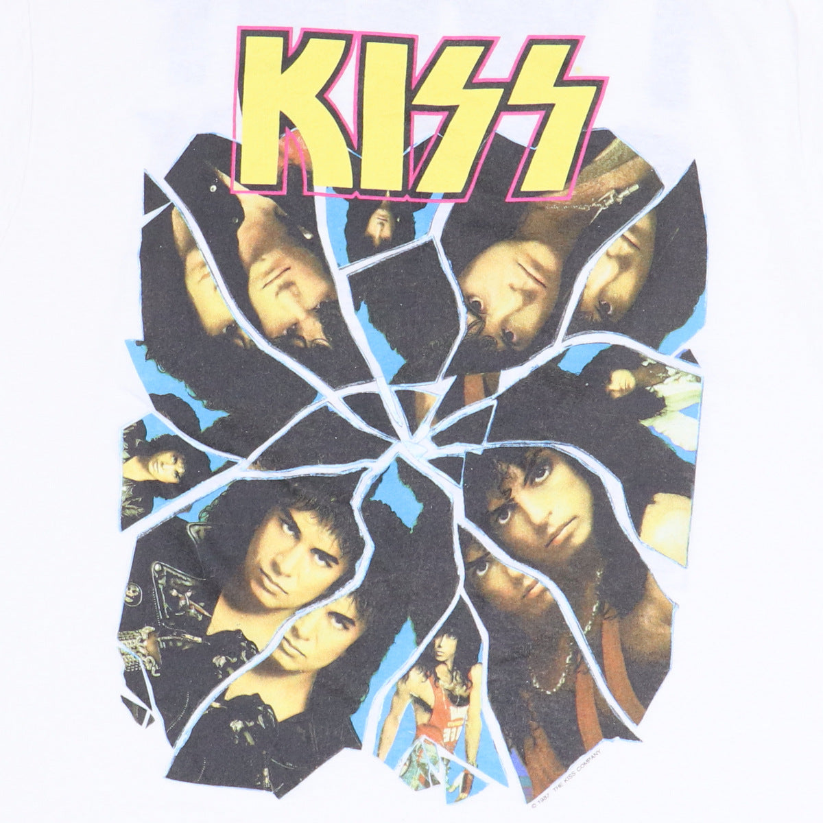 1982 Kiss I Went Crazy With Kiss Shirt