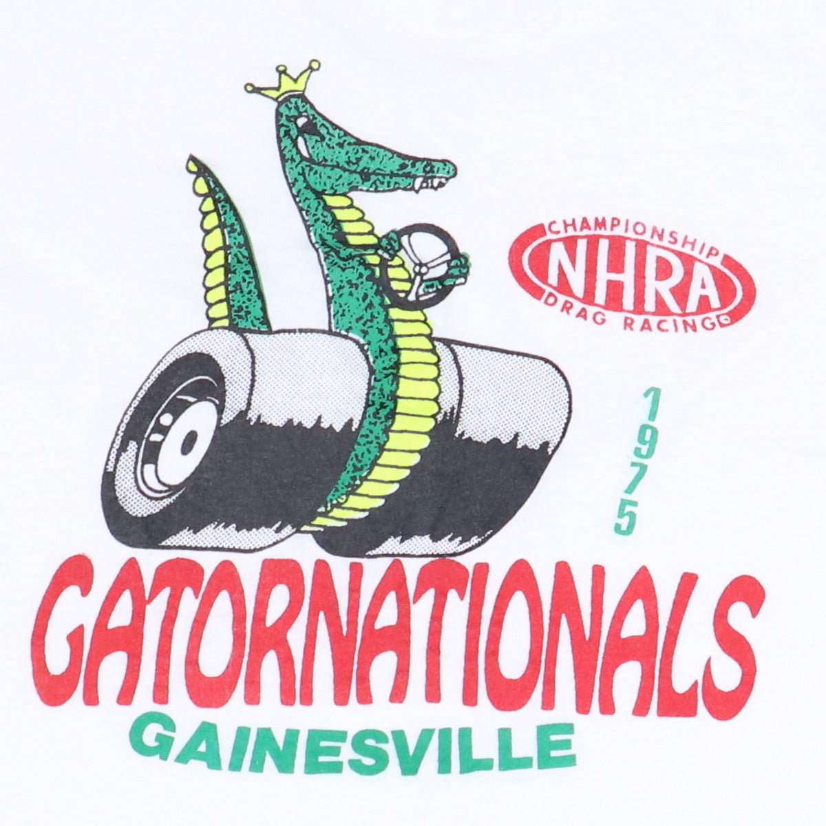1975 Gator Nationals NHRA Gainesville Shirt