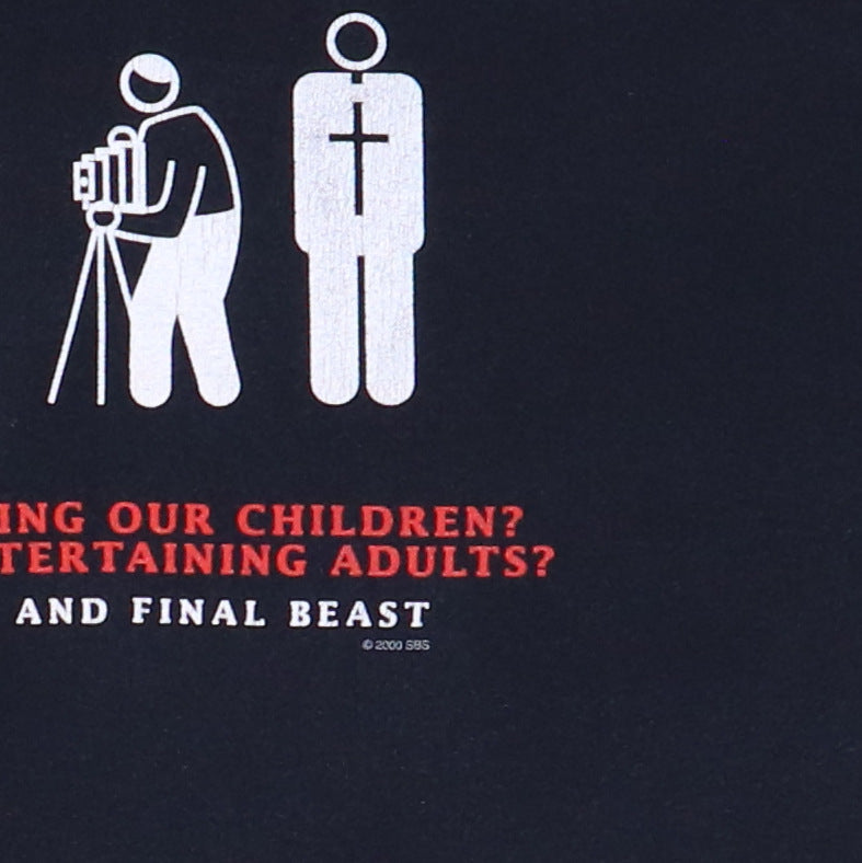 2000 Marilyn Manson Adult Entertainment Shirt