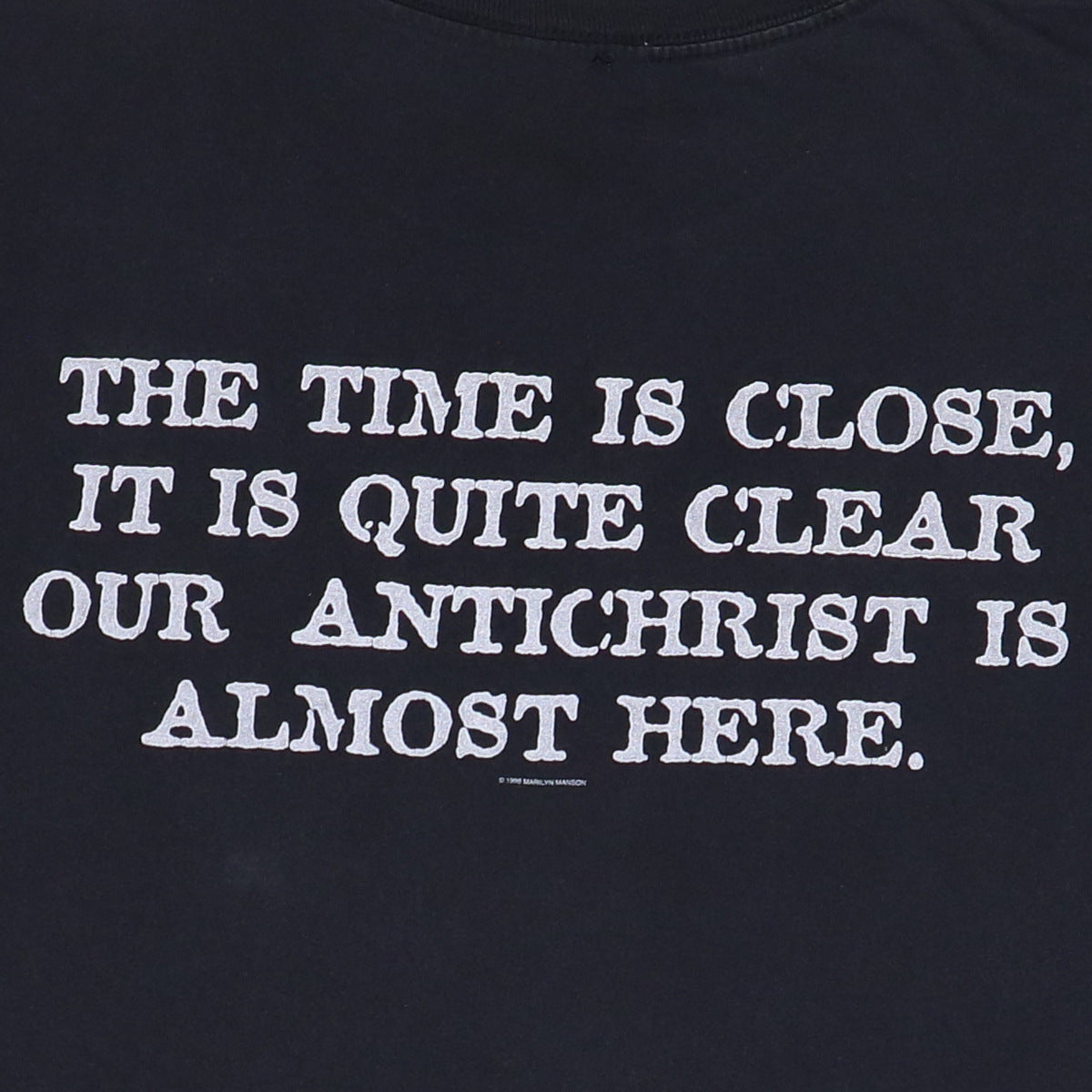 1996 Marilyn Manson The End Shirt