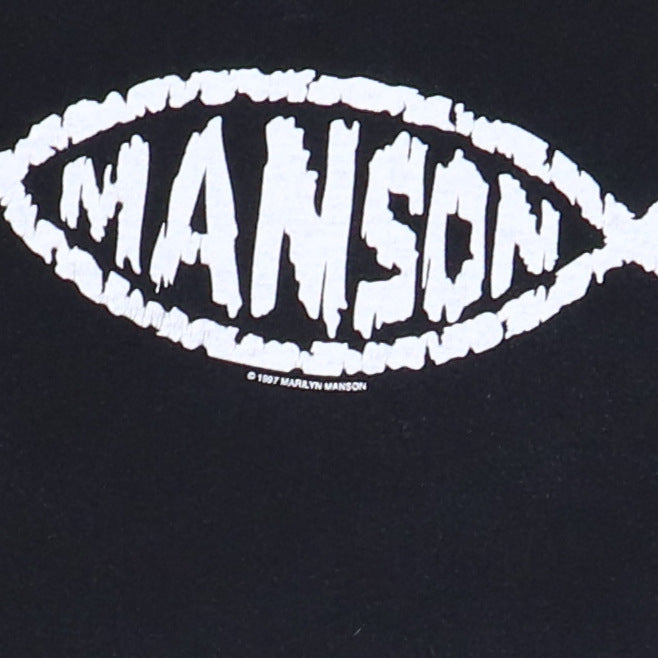 1997 Marilyn Manson Fish Shirt