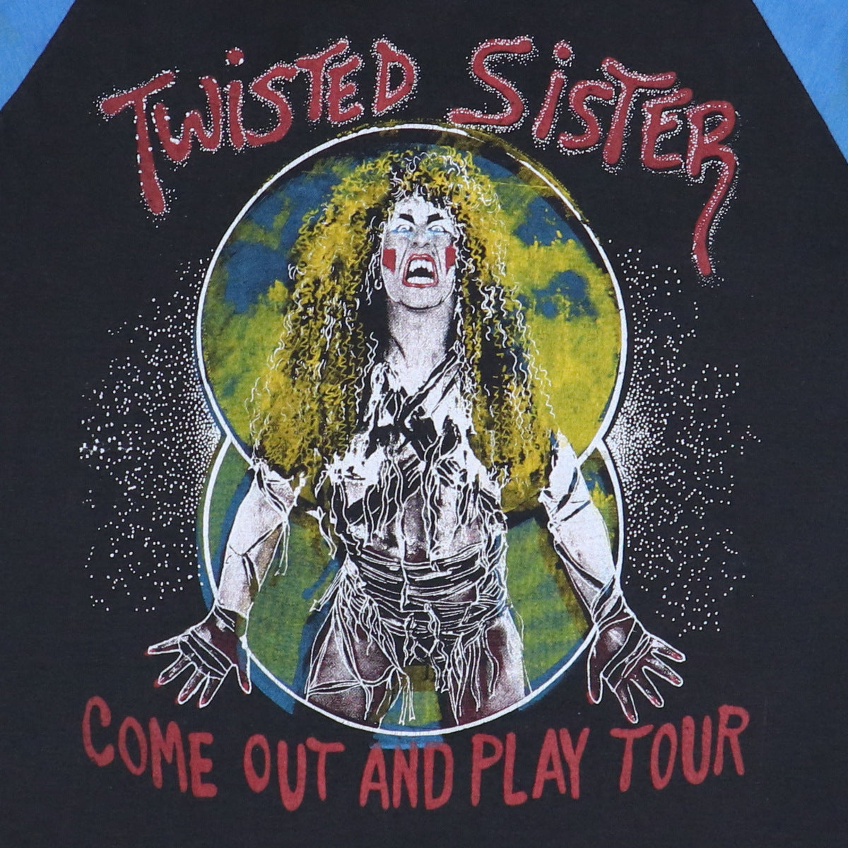 1985 Twisted Sister Come Out And Play Tour Jersey Shirt