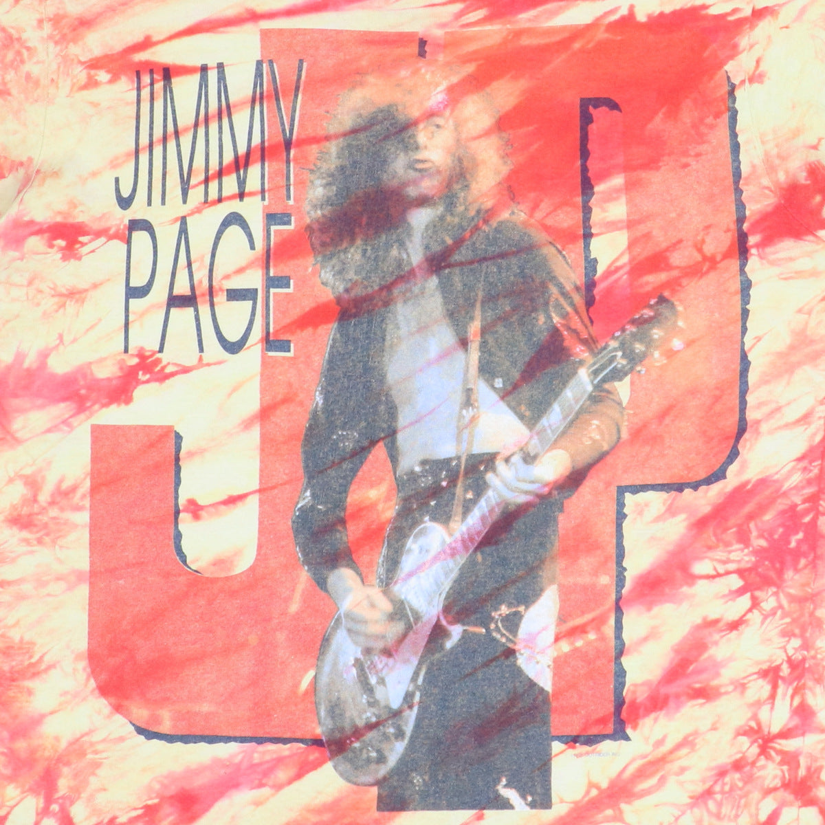 1988 Jimmy Page Tie Dye Shirt