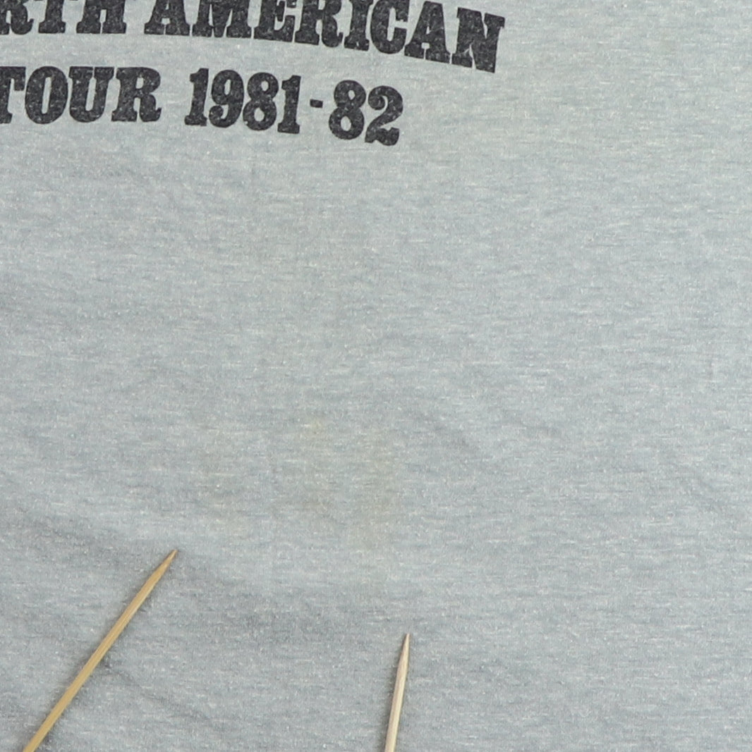 1981 ACDC For Those About To Rock North American Tour Shirt