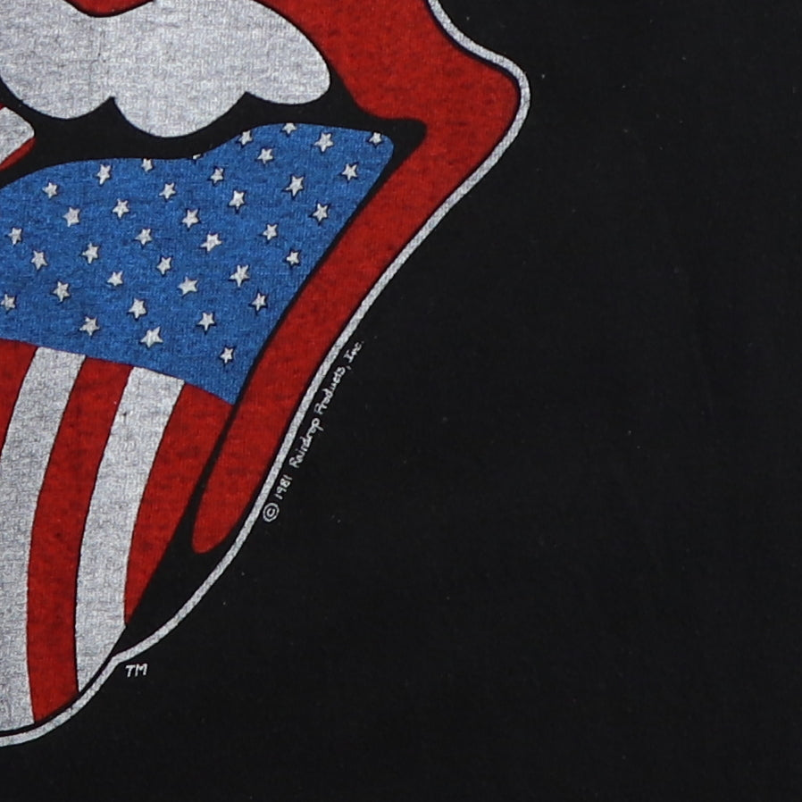 1981 Rolling Stones North American Tour Shirt