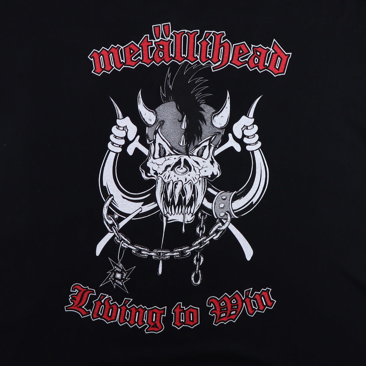 1999 Metallica Metallihead Living To Win Shirt