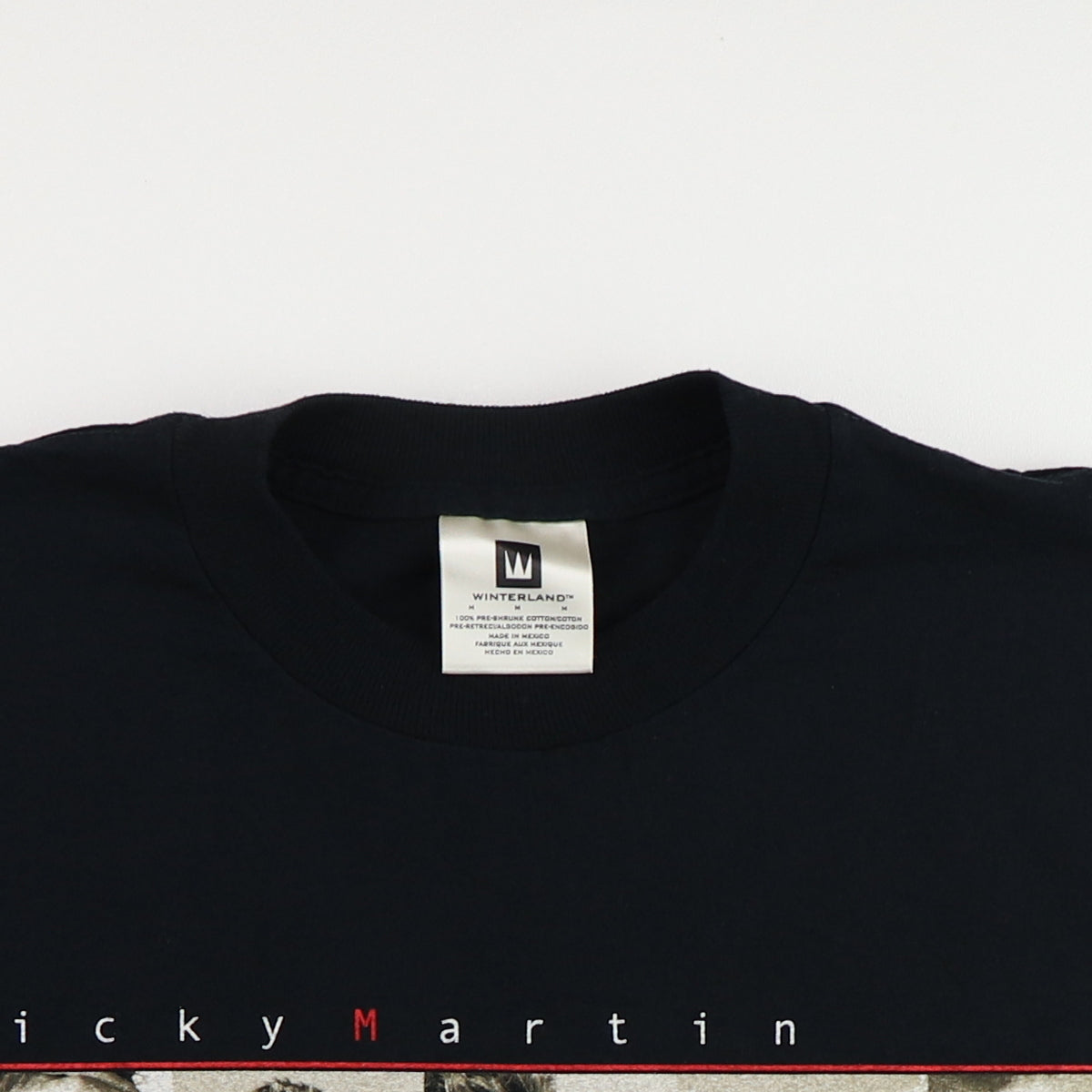 1999 Ricky Martin Livin La Vida Loca Tour Shirt