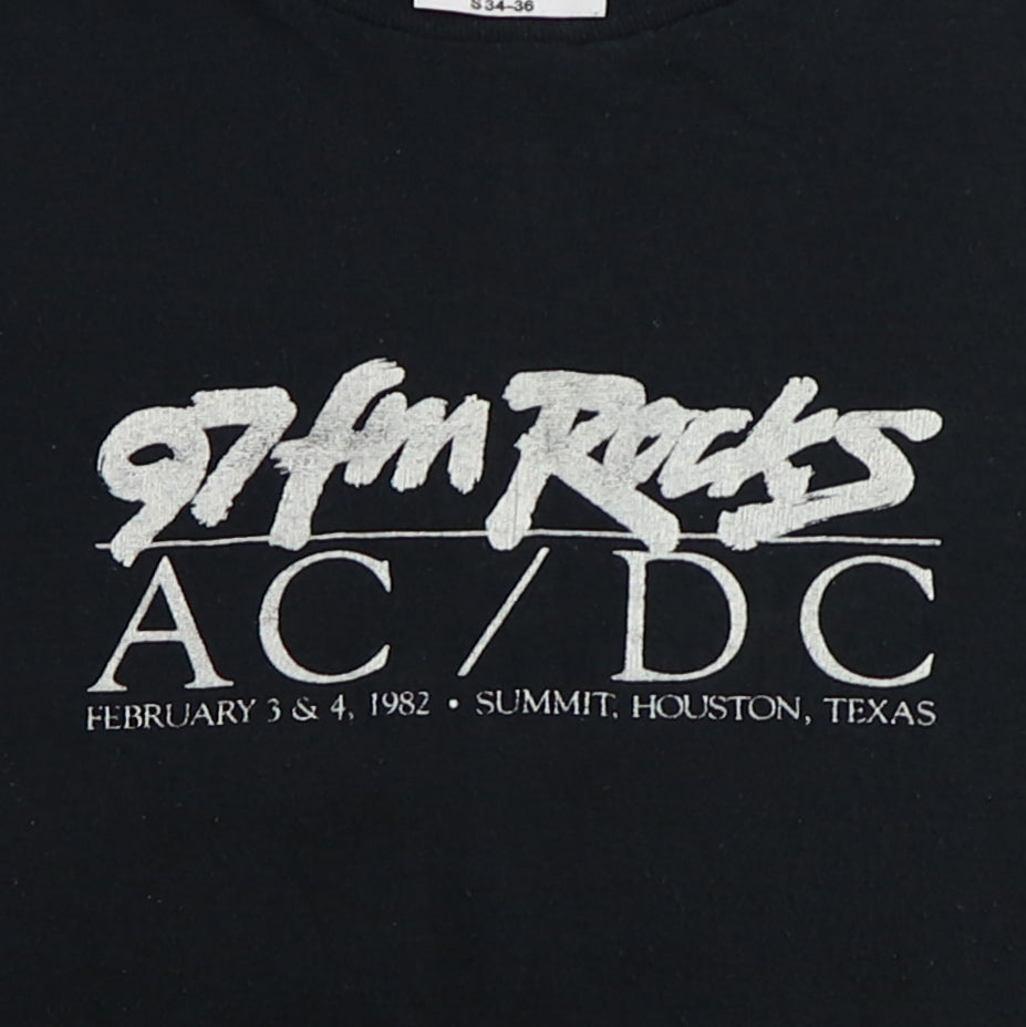 1982 ACDC Houston Texas Concert Shirt