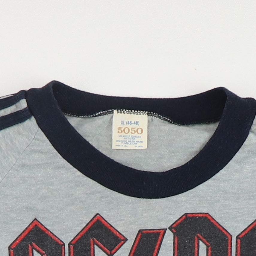 1981 ACDC For Those About To Rock North American Tour Shirt