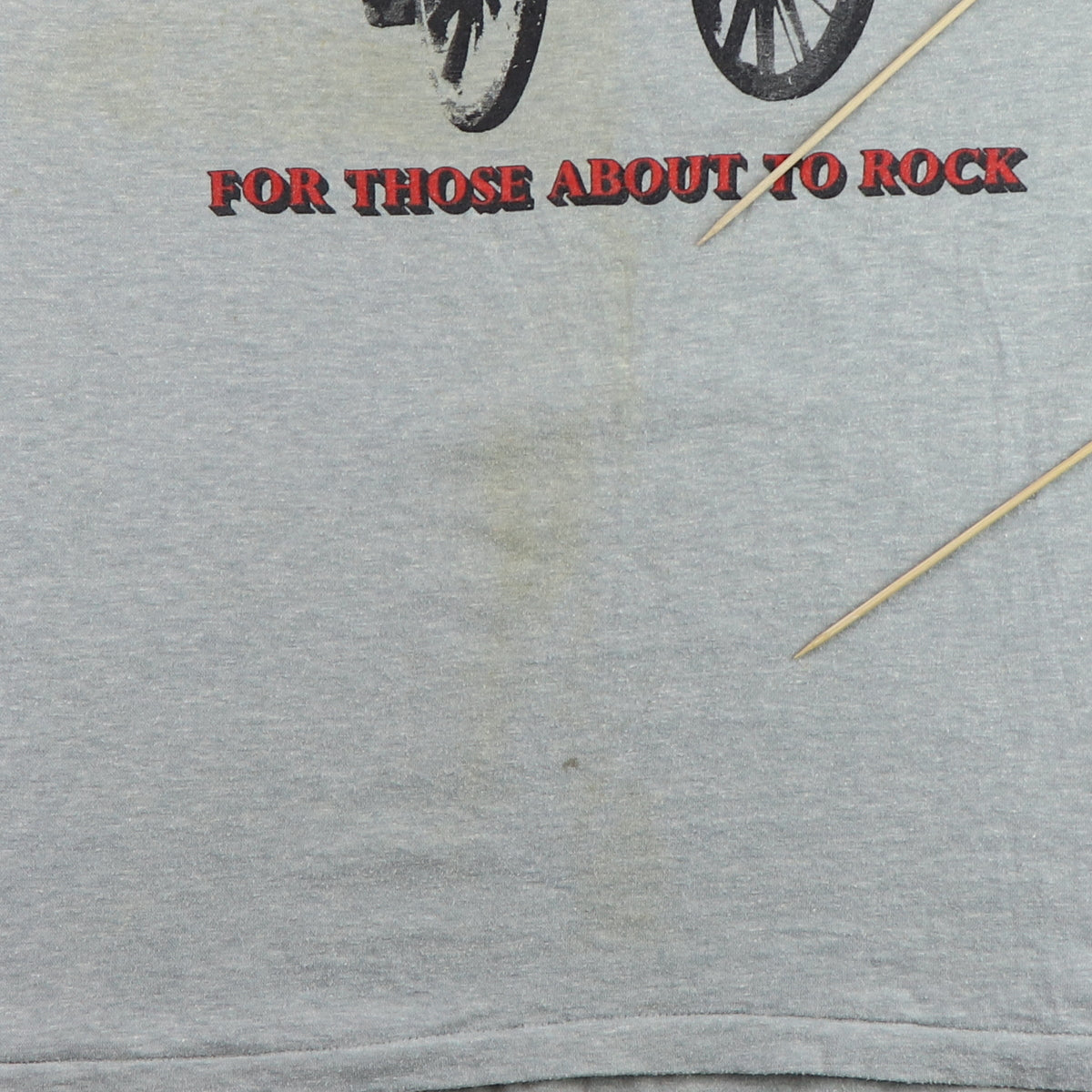 1981 ACDC For Those About To Rock North American Tour Shirt